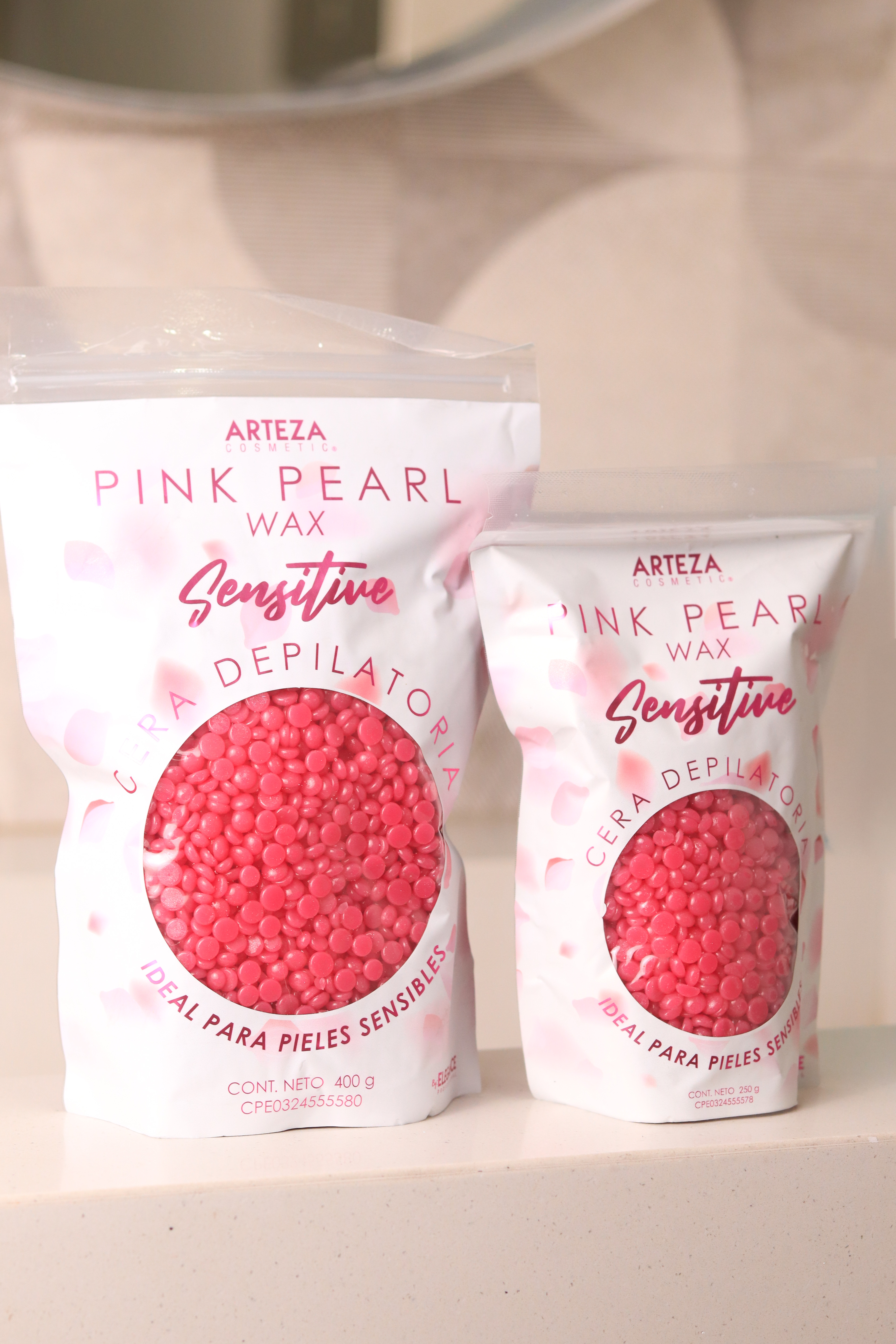 CERA DEPILATORIA PINK PEARL